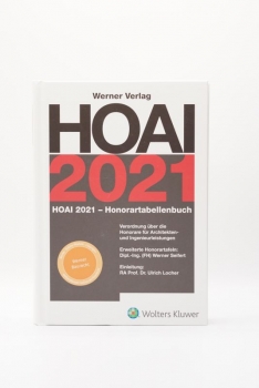 HOAI 2021 Textausgabe, aktuelle Auflage