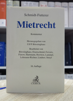 Schmidt-Futterer, Mietrecht 16. Auflage 2024 (Oktober 2023)