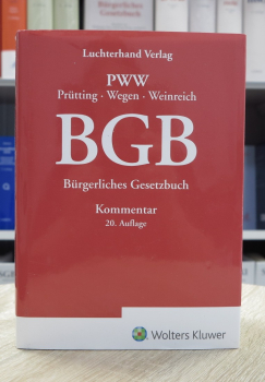 Prütting, BGB Kommentar 20. Auflage Mai 2025 Vorauflage