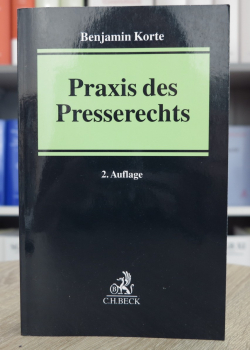 Korte, Praxis des Presserechts, 2. Auflage 2019