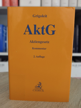 Grigoleit, AktG Aktiengesetz Kommentar  2. Auflage April 2020