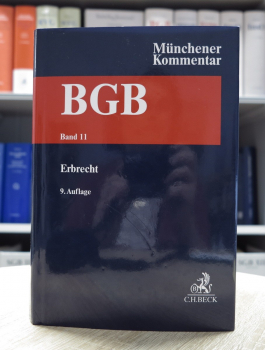 Münchener Kommentar BGB 9. Auflage 2022 Band 11 Erbrecht §§ 1922-2385, §§ 27-35 BeurkG