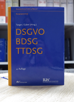 Taeger/Gabel, DSGVO BDSG TTDSG 4. Auflage 2022