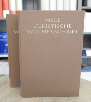 NJW Neue Juristische Wochenschrift 2022 Bände I+II original gebunden