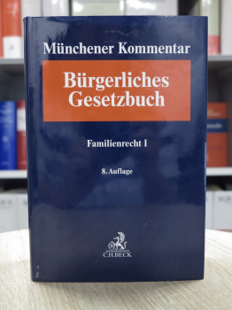Münchener Kommentar BGB 8. Auflage 2019 Band 9 Familienrecht I §§ 1297-1588 Versorgungsausgleichsgesetz Gewaltschutzgesetz Lebenspartnerschaftsgesetz