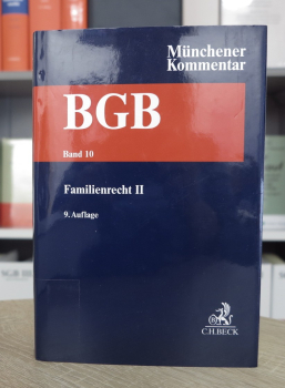 Münchener Kommentar BGB 9. Auflage 2024 Band 10 Familienrecht II §§ 1589-1921 VBVG, SGB VIII