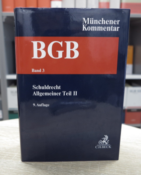 Münchener Kommentar BGB 9. Auflage 2022 Band 3 Schuldrecht Allgemeiner Teil II §§ 311-432