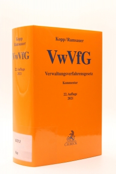 Kopp, VwVfG 22. Auflage 2021