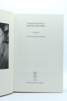 Preview: Gedächtnisschrift für Dieter Meurer, Berlin 2002