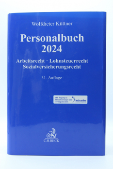Küttner, Personalbuch 2024