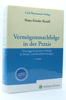Krauß, Vermögensnachfolge in der Praxis 6. Auflage 2022 (August 2021)