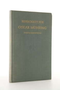 Festschrift für Oskar Möhring zum 70. Geburtstag - Auflage 1973