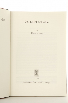 Lange, Schadensersatz, 1979