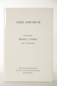 Liber Amicorum, Festschrift für Ernst J. Cohn zum 70. Geburtstag, 1975