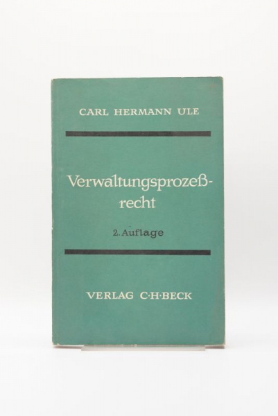 Ule, Verwaltungsprozessrecht 2. Auflage 1961