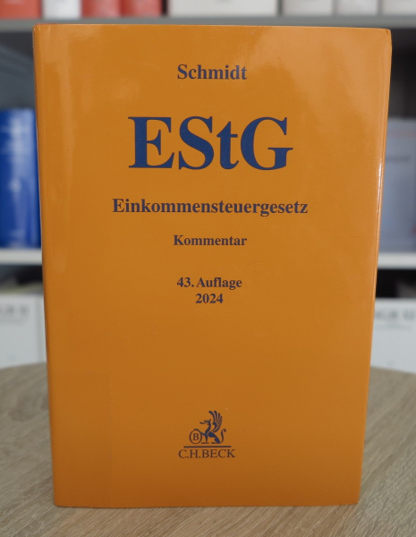 Schmidt, EStG Einkommensteuergesetz 43. Auflage 2024