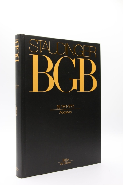 Staudinger, BGB Neubearbeitung 2019 §§ 1741-1772 Adoption