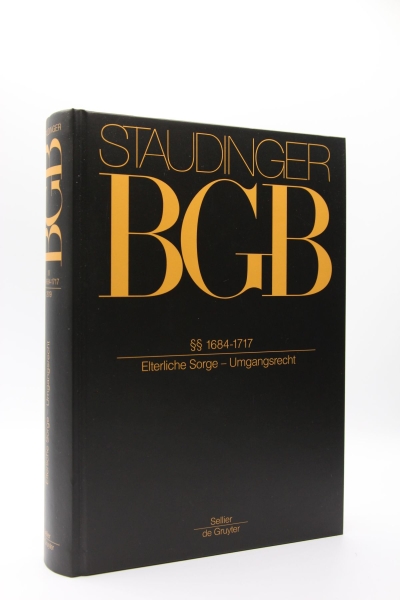 Staudinger, BGB Neubearbeitung 2019 §§ 1684-1717 Elterliche Sorge Umgangsrecht