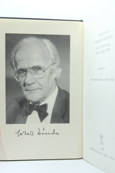 Festschrift für Herbert Tröndle zum 70. Geburtstag am 24. August 1989, Berlin 1989