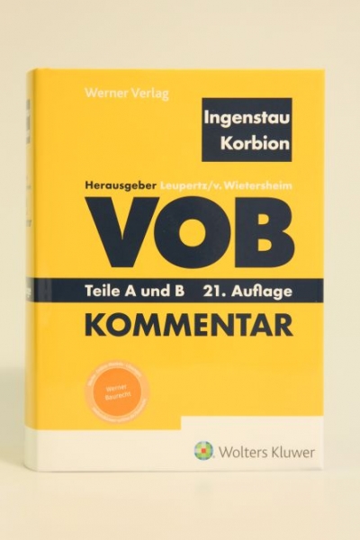 Ingenstau, VOB Teile A und B 21. Auflage 2020 (Oktober 2019)