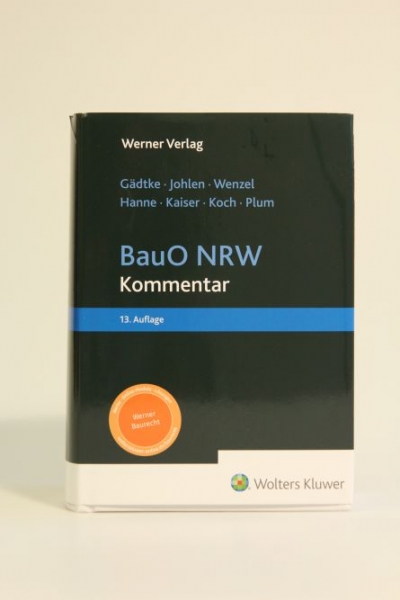 Gädtke, BauO NRW Kommentar 13. Auflage 2019