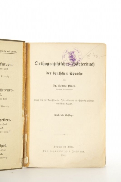 Duden Orthographisches Wörterbuch der deutschen Sprache 7. Auflage